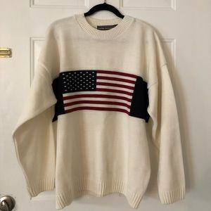 American flag sweater